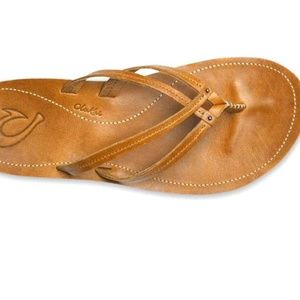 OluKai Women's U'I Flip Flops, NWT, Size 8